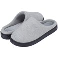 thumbnail image 1 of Zapatillas Lander Memory Foam para mujer y hombre, color gris claro, 1 of 8