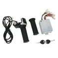 thumbnail image 1 of Controlador De Velocidad Cepillado Del Motor, 24 V 350 W Carcasa De aleación De Aluminio Disipación De Calor Empuñaduras Giratorias Del Acelerador Para Scooter Eléctrico, 1 of 7