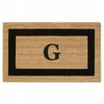 thumbnail image 1 of Nedia Home 33020G 36 x 20 in. SuperScraper Black Single Picture Frame Mat  Monogrammed G, 1 of 1