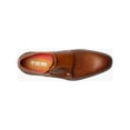 thumbnail image 5 of Stacy Adams Arthur Plain Toe Double Monk Strap Shoes Cognac 25654-221, 5 of 8