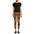 thumbnail image 2 of No Boundaries Juniors' Sueded Cropped Capri Leggings, 2 of 5