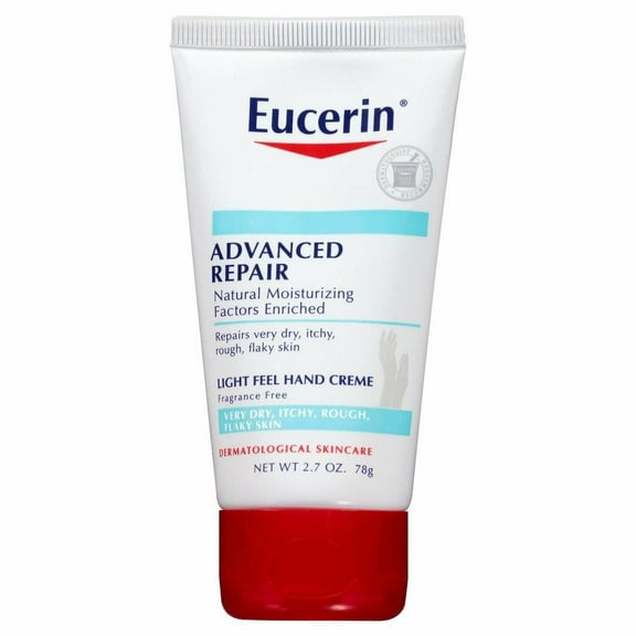 Eucerin Advanced Repair Natural Moisture Creme Unscented 2.7 oz, 4-Pack