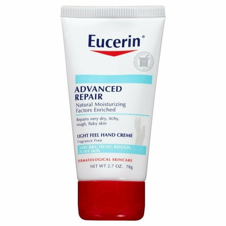 Eucerin Advanced Repair Natural Moisture Creme Unscented 2.7 oz 4-Pack