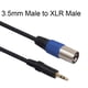 thumbnail image 5 of Cable de audio estéreo Sunnimix de 1.5 metros conector de 3.5 mm a XLR macho, 5 of 8