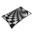 thumbnail image 3 of Bingfone 3d Vortex Illusion Standard Size Pillowcase, Long Staple Pure Cotton Envelope Closure Pillow Cover,20"X30", 3 of 9