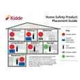 Kidde 9Volt Smoke Detector Replacement Battery, 2 Count