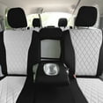 thumbnail image 5 of For 2016–2022 Honda Pilot LX | EX | EX-L FH Group Neoprene Custom Fit Waterproof Car Seat Covers - 2nd Row Gray, 5 of 6