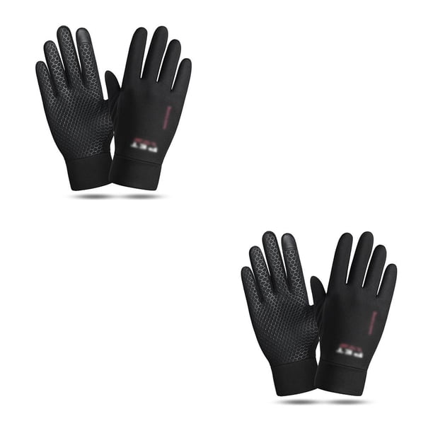 Soidarity 1 par de guantes de ciclismo de moto de invierno antideslizante pantalla táctil carreras montar al aire libre protector impermeable portátil Type2 NO2 Soidarity CBP180742