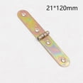 thumbnail image 2 of unique Folding Flip Hinge Metal Folding Table Butler Tray Backflap Hinges (21*120mm(20pcs)), 2 of 2