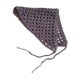 thumbnail image 5 of Decoración de la bufanda de cabeza Regalos versátiles Accesorios para el cabello Mujeres Bandana de crochet Gris, 5 of 8