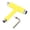 Yellow, variant on Skateboards Roller Skate T Tool Electric Scooter Snowboard Wrench Adjusting Long Board Roller Wrench