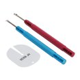thumbnail image 4 of Watch Needle Lever, Alloy Steel 2Pcs High Strength Watch Hands Remover Compact Non Slip Handle Easy To Use with Pad for Repair Inspection Maintenance, 4 of 7