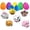 White, variant on Easter Decorations Prefilled Easter Eggs With Animal , 2.5Inch Plastic Easter Eggs Filled Toys For Easter Hunts, Basket Stuffers, Easter Party Gifts 6 Pack