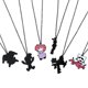 thumbnail image 5 of Collar de figura de conejo de payaso de circo Digital, figuras de Anime, juguetes de modelo Kawaii, colgante, regalos, increíble, nuevo, caliente, 5 of 5