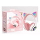 thumbnail image 2 of Auriculares gamer inalámbricos CAT Gaming STN-28 rosa con luz LED, 2 of 8