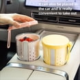 thumbnail image 3 of Portable Plastic Fruit Cup with Fork & Lid - Leakproof Reusable Salad Container, Airtight Food Storage for Travel, Office, Picnic, Bento Box, 3 of 8