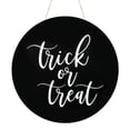 thumbnail image 1 of Halloween Ornament Welcome Sign Decorative Vintage Wall Hanging Home Garden, 1 of 6