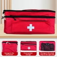 thumbnail image 3 of First Responder Bag, Nylon Medication Travel Carrying Bag Water Proof Lining  for Outdoor Sports, 3 of 7