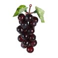 thumbnail image 2 of Outdor Realistic Grape Bunch Desktop Ornament Decorative Faux Fruit Display For Home Kitchen Centerpiece, 2 of 6