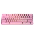 HK GAMING GK61 Mechanical Gaming Keyboard 61 Keys Multi Color RGB