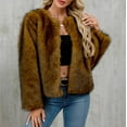 thumbnail image 4 of Uaswgudfs ​Women's Luxury Faux Fur Winter Coat - Plush Thermal Insulated Long Sleeve for Commute & Social Events​, 4 of 8