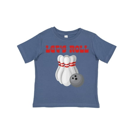 

Inktastic Let s Roll Bowling Boys or Girls Toddler T-Shirt