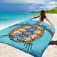 thumbnail image 5 of Manta de playa WIWIGO impermeable a prueba de arena 200x211 cm, 5 of 6