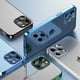 thumbnail image 3 of Caja de chapado clásica de marco cuadrado de lujo para IPhone 11 12 Pro MAX SE 2020 IPhone X XR XS MAX 6 7 8 Plus funda protectora suave transparente cubierta trasera 12mini carcasa, 3 of 4