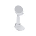 thumbnail image 1 of Cateissary Soporte de escritorio para teléfono móvil Soporte plegable Soporte ajustable para tableta Soporte telescópico para escritorio Teléfono y Comunicación Blanco, 1 of 6