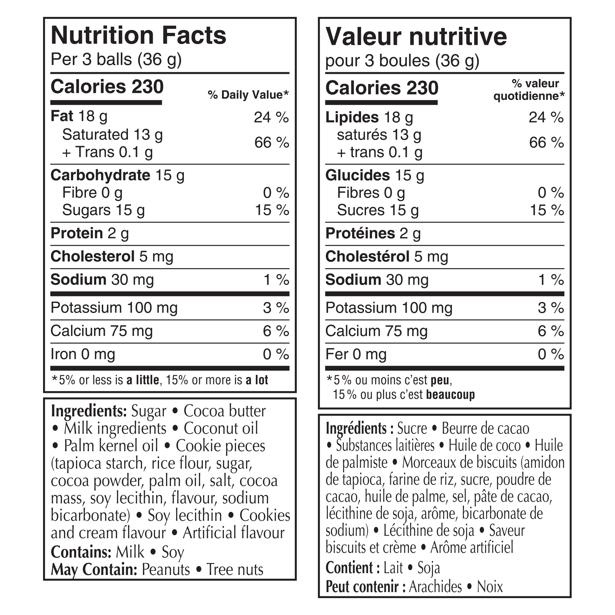 Lindt LINDOR Cookies & Cream Flavour White Chocolate Truffles Bag, 150g, LINDT LINDOR COOKIES CREAM 150G BAG