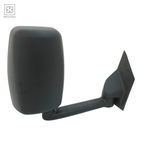 - 2003-2011 Chevrolet Express 1500 Passenger Side Right Manual Manual Folding Door Mirror, for Box Truck models