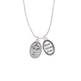 thumbnail image 2 of Delight Jewelry Silvertone Key - Oval Seal Best Mom Ever Charm Necklace, 2 of 4