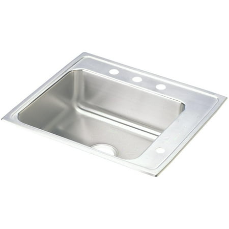 Elkay DRKAD222045R0 18 Gauge 22" x 19.5" x 4.5" Single Bowl Sink