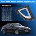 thumbnail image 3 of Unique Bargains Gear Shift Panel Shifter Bezel Frame Cover for BMW 3 4 Series F30 F31 F34 F35 F32 F33 F36 No.51169234131 Carbon Fiber Pattern Center Console Control Panel Trim, 3 of 7