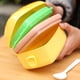 thumbnail image 4 of Lonchera con Forma de Hamburguesa, Diseño Hermético, Incluye Tenedor y Cuchara, Práctica y Compacta, Fácil de Transportar, Ideal para Picnic, Capacidad de 501 a 800 Ml, Tamaño de 16 X 10 X 9, 4 of 5