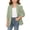 Green, variant on mgoYE Girls Blazer Jacket Teen Open Front 3/4 Sleeve Blazers Kids Graduation Formal Suit Jackets with Pockets One Button(Grey,4-5 Years)