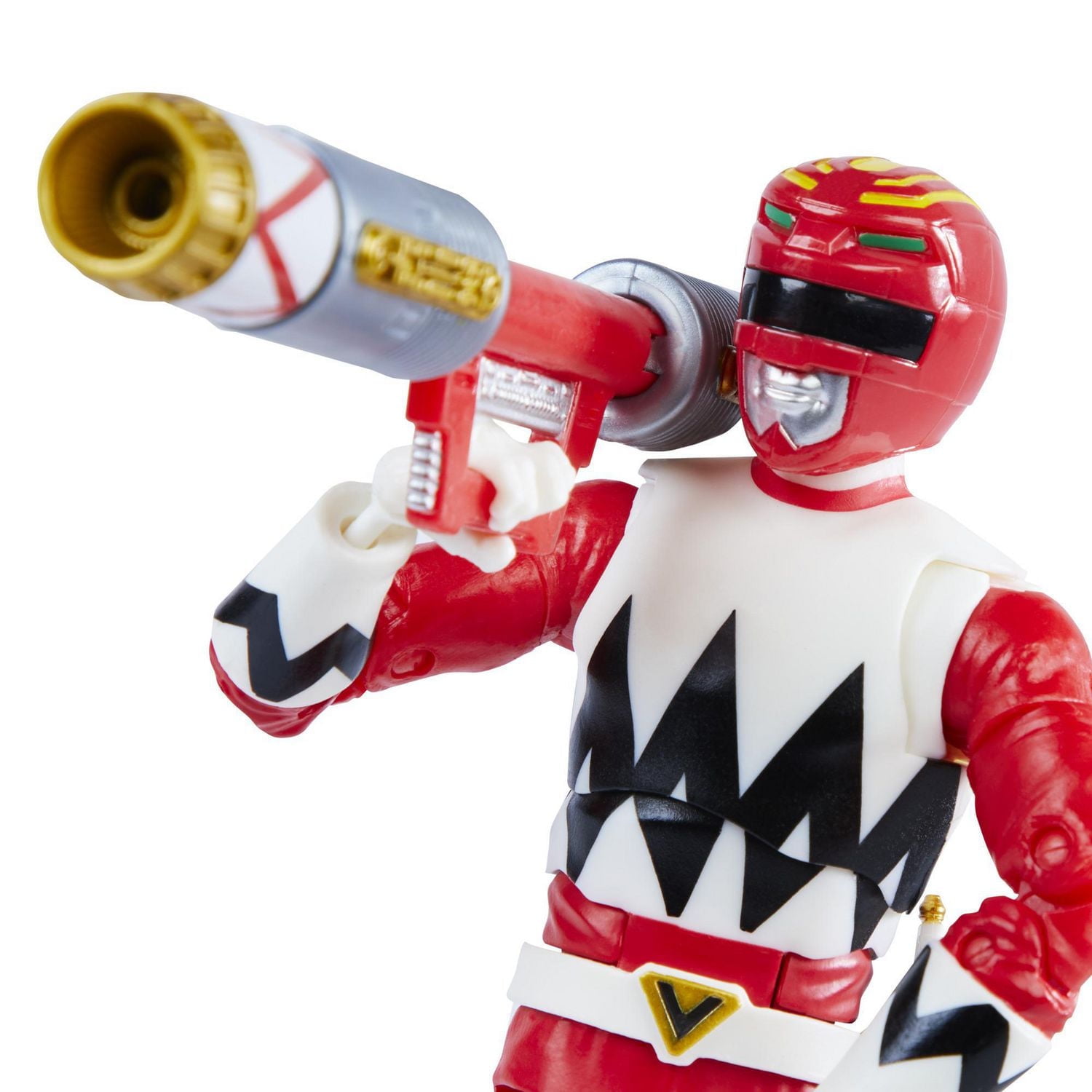 Power Rangers Lightning Collection Lost Galaxy Red Ranger 6-Inch Premium Collectible Action Figure Toy with Accessories