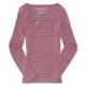 thumbnail image 2 of Camiseta gráfica de manga larga a rayas Aeropostale para mujer, rosa, extragrande Aeropostale Camiseta gráfica, 2 of 2