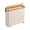 C, variant on Bathroom Toilet Paper Storage Basket with Lid and Handle, Bamboo Collapsible Toilet Paper Holder Storage with Non-Slip Bottom ,Extra Toilet Roll Storage