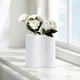 thumbnail image 5 of Jarrón de cerámica, jarrones decorativos, flores, adornos hidropónicos para comedor Blanco, 5 of 9