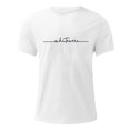 thumbnail image 2 of XIYON Father's Day T Shirts for Men Short Sleeve Round Neck Letter Print Summer Breathable Fashion Tee Top For Casual Daily Wear And Outdoor Activities,White,M, 2 of 4