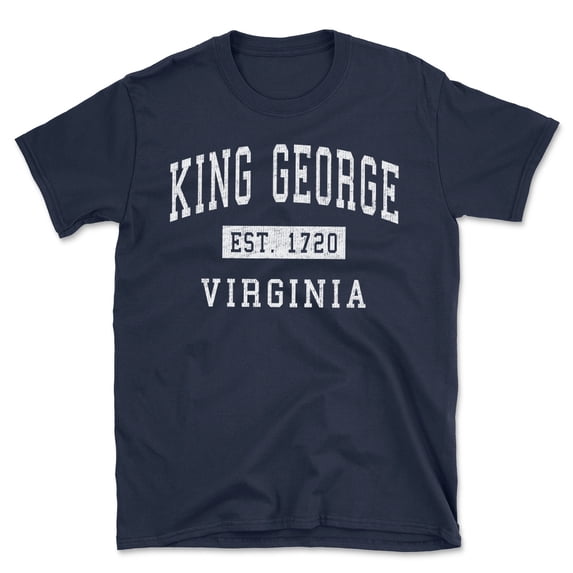 King George Virginia Classic Established Men's Cotton T-Shirt