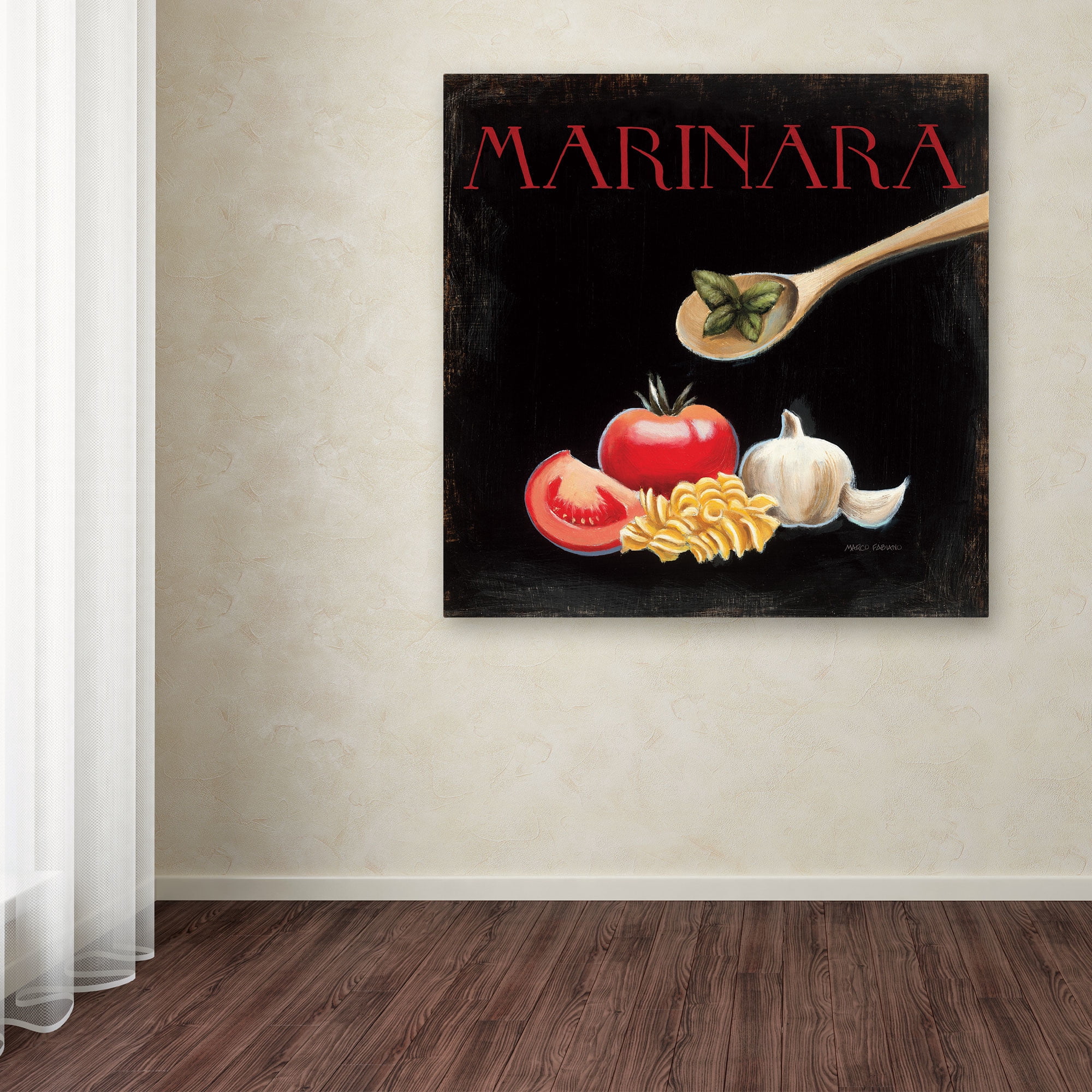 Trademark Fine Art "Italian Cuisine IV" Canvas Art by Marco Fabiano