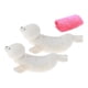 thumbnail image 1 of Cubiertas de para patines de hielo, cubierta elástica para patinaje, Protector de para caminar, patines artísticos, entrenamiento Rosa Rosa, 1 of 8