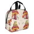thumbnail image 2 of Easygdp Frog Sitting On Mushroom Bolsa Térmica Premium - Tela Oxford Impermeable, Gran Capacidad, Bolsillo Frontal, Unisex para Trabajo, Escuela, Actividades al Aire Libre y Picnics, 2 of 8