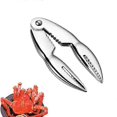 thumbnail image 1 of Lobster tongs, vintage stainless steel tongs, crab tongs for seafood, 1 of 5