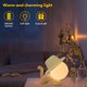 thumbnail image 5 of Luz de noche de gato de silicona Lámpara de noche recargable 500mAh Temporización Luz automática apagada, 5 of 8