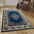 thumbnail image 2 of Allstar Rugs Allstar Woven Floral Printed Rug Hunter Green 5' 2"x7' 1" 5' x 8', 2 of 5
