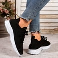 thumbnail image 6 of Sneakers for Women Walking Shoes Non Lightweight Casual Breathable Tennis Shoes Work Shopping Travel, 6 of 9