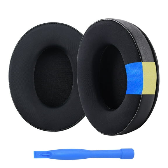 MMOBIEL Ear Pads Compatible with HyperX Cloud Headsets Black